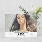 お祝い卒業発表 案内状 (スタンド正面)