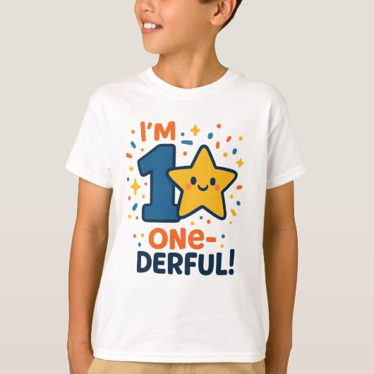 お祝い子供の誕生日 Tシャツ (正面)