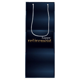 お祝い定年退職 ワイン ギフトバッグ