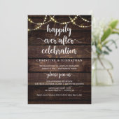 お祝い後の幸せ素朴に 招待状 (スタンド正面)