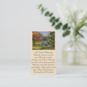 お祝い慰霊票 名刺 (スタンド正面)