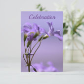 お祝い招待状 招待状 (スタンド正面)