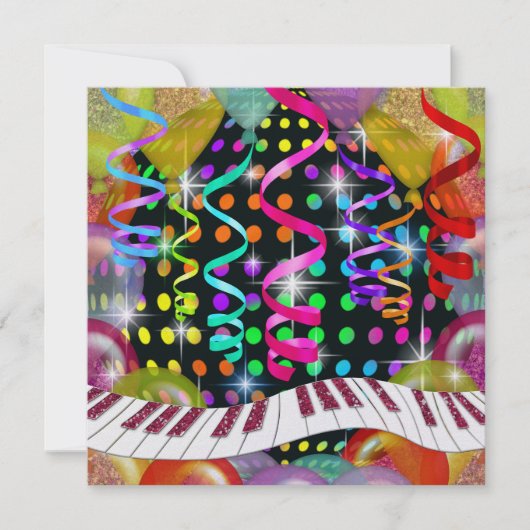 お祝い招待状- SRF 招待状 (正面)