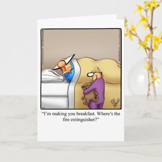 お祝い新しいお父さんグリーティングカード カード (黄色い花)