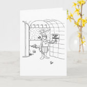 「お祝い新しいジョブ」グリーティングカード カード (黄色い花)