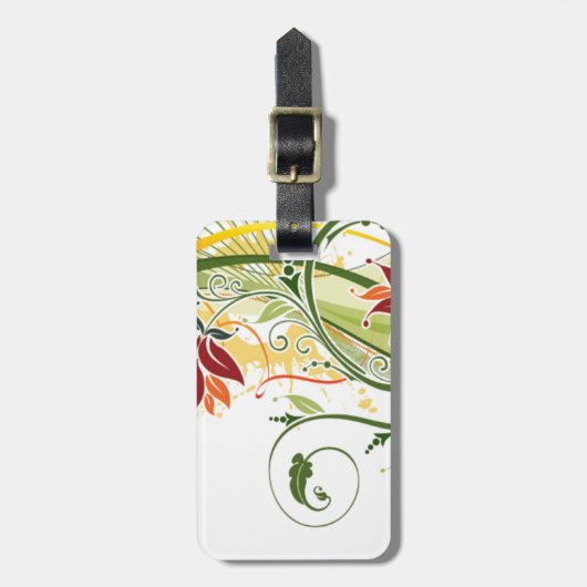 お祝い旅行 ラゲッジタグ (正面縦)