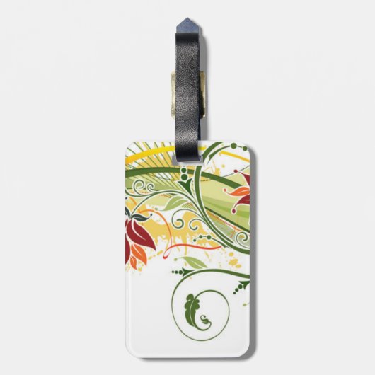 お祝い旅行 ラゲッジタグ (裏面縦)