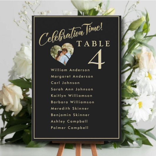 お祝い時結婚間の着席計画カード 招待状