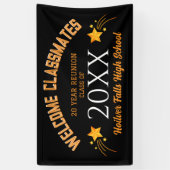 お祝い時間！クラス懇親会カスタムバナー 横断幕 (縦)