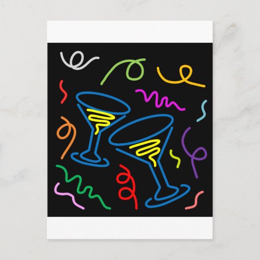 お祝い時間 ポストカード (正面)