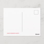 お祝い時間 ポストカード (裏面)