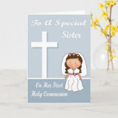 お祝い最初のコミュニケーションのグリーティングカード カード (黄色い花)