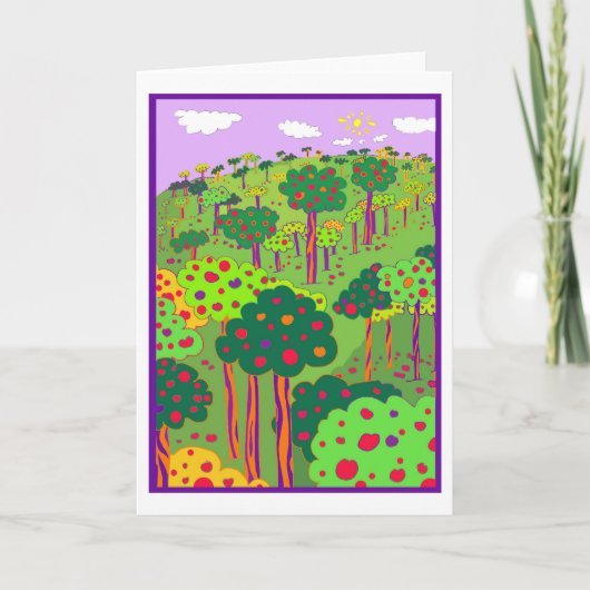 お祝い果樹園カード シーズンカード (正面)