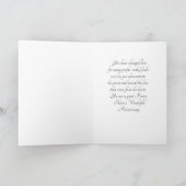 お祝い牧師だ カード (内部)