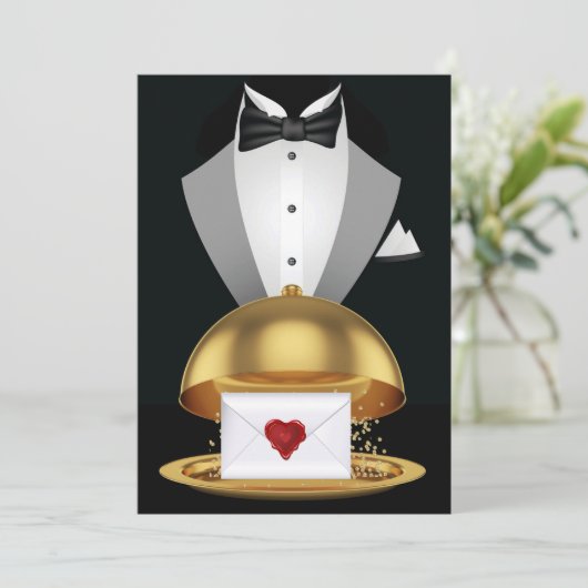 お祝い王室の招待状 招待状 (スタンド正面)