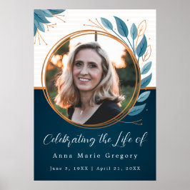 お祝い生写真ブロンズ記念葬式 ポスター