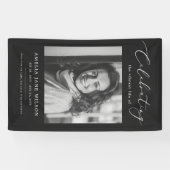 お祝い生涯写真葬儀追悼法会 横断幕 (横)