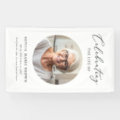 お祝い生涯写真葬儀追悼法会 横断幕 (横)