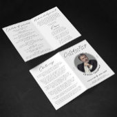 お祝い生計記念会写真 プログラム