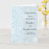 お祝い申し上げます カード (黄色い花)