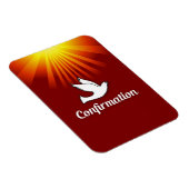 お祝い確認の鳩(金ゴールド/赤) マグネット (右側)