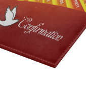 お祝い確認のDoveと金ゴールドとRe カッティングボード (角)