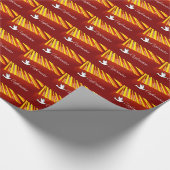 お祝い確認のDoveと金ゴールドとRe ラッピングペーパー (コーナー)