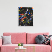 お祝い第3号 キャンバスプリント (インサイチュ (リビング))