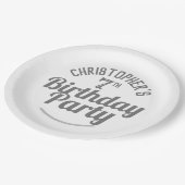 お祝い第7世代誕生日紙プレート ペーパープレート (アングル)