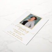 お祝い等航空業務の状況 箔招待状 (回転した状態)