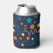 お祝い紙吹雪図形 缶クーラー (缶正面)