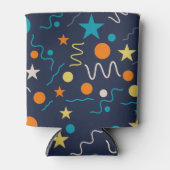 お祝い紙吹雪図形 缶クーラー (正面)