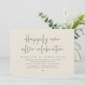 お祝い結婚の後ずっと幸せに駆け落ち 招待状 (スタンド正面)