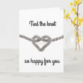 「お祝い結婚の」カード カード (黄色い花)