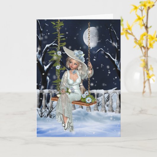 お祝い結婚 カード (黄色い花)