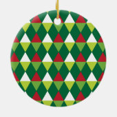 お祝い色パターン写真 セラミックオーナメント (裏面)