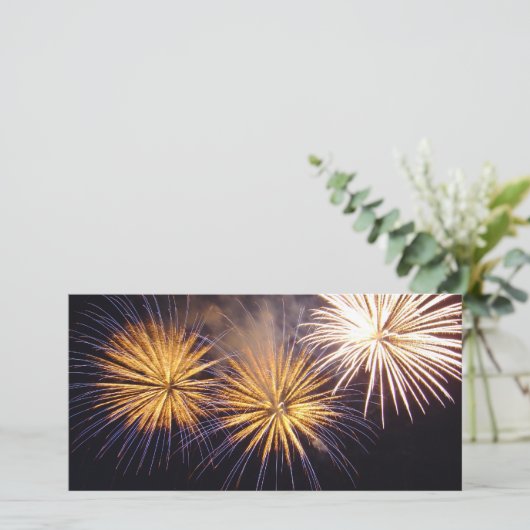 お祝い花火 (スタンド正面)