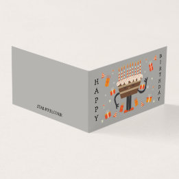 お祝い誕生日マフィン