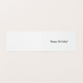 お祝い誕生日マフィン – 青 (内部フラット)