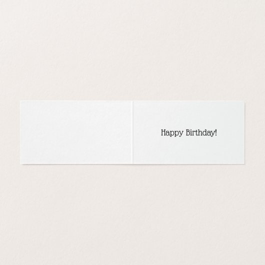 お祝い誕生日マフィン – 青 (内部フラット)