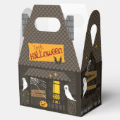 お祝い通り – ハロウィーン（暗） フェイバーボックス (オープン)