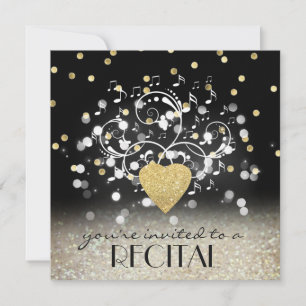 お祝い音楽発表会 招待状