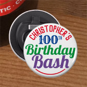 お祝い100誕生日 栓抜き