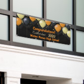 お祝い2020年大学院バナーお祝い 横断幕 (ビルの外側)