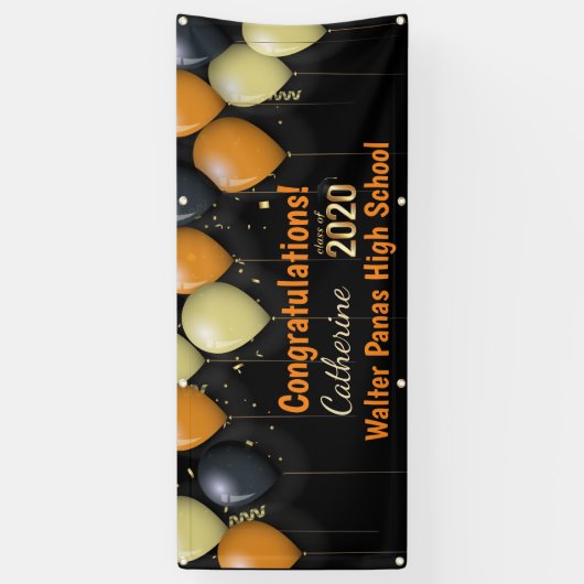 お祝い2020年大学院バナーお祝い 横断幕 (縦)