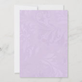 お祝い50と素晴らしい誕生日招待状 招待状 (裏面)