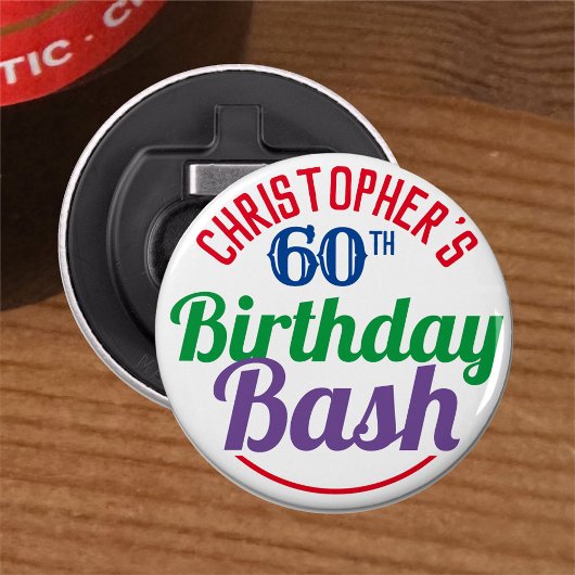 お祝い60誕生日 栓抜き