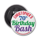 お祝い70誕生日 栓抜き (正面)