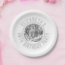 お祝い90歳の誕生日紙プレート