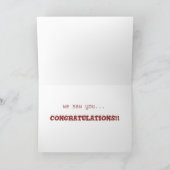 お祝い…それをしました!! カード (内部)